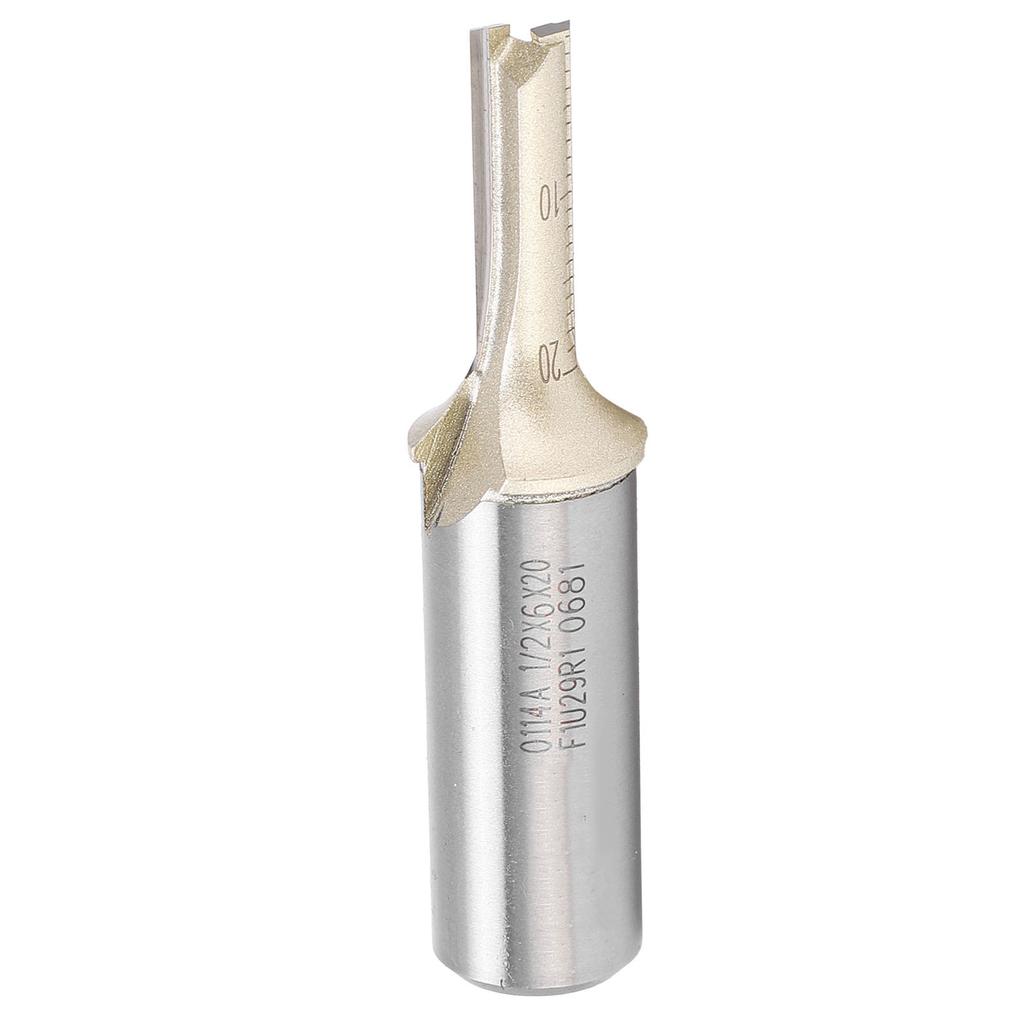 Milling Cutter 3?Flute Straight Shank Carbide End Mill Machine Tool Accessories AK47?12x6