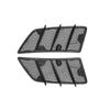 2PCS ABS Přední kapota Vzduchové otvory Obložení krytu mřížky 1648804305,1648804405 pro Mercedes Benz W164 ML / GL třídy 2008-2011
