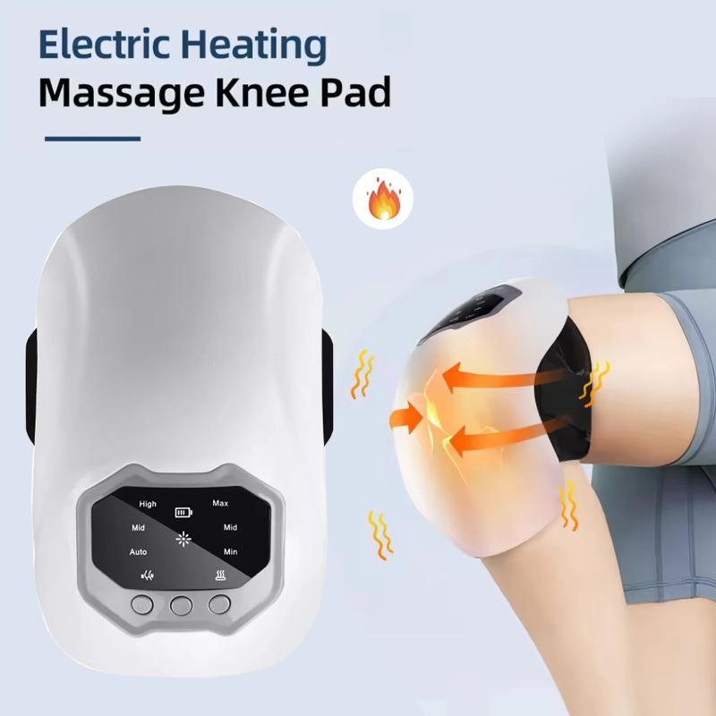 2026 New Smart Knee Massager Hot Compress Knee Relaxing Massager Infrared Heat and Vibration Knee Pain Relief Elbow Shoulder Massagers