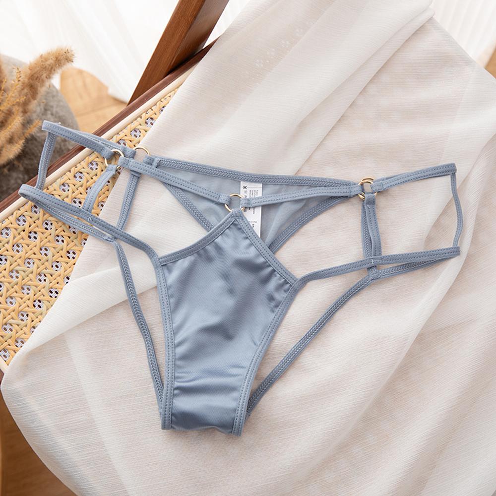 Sexy Women's Thong Underwear Hollow Out Design For Sexy Underwear Breathable Lace Transparent Underpants Lingerie Lntimates
