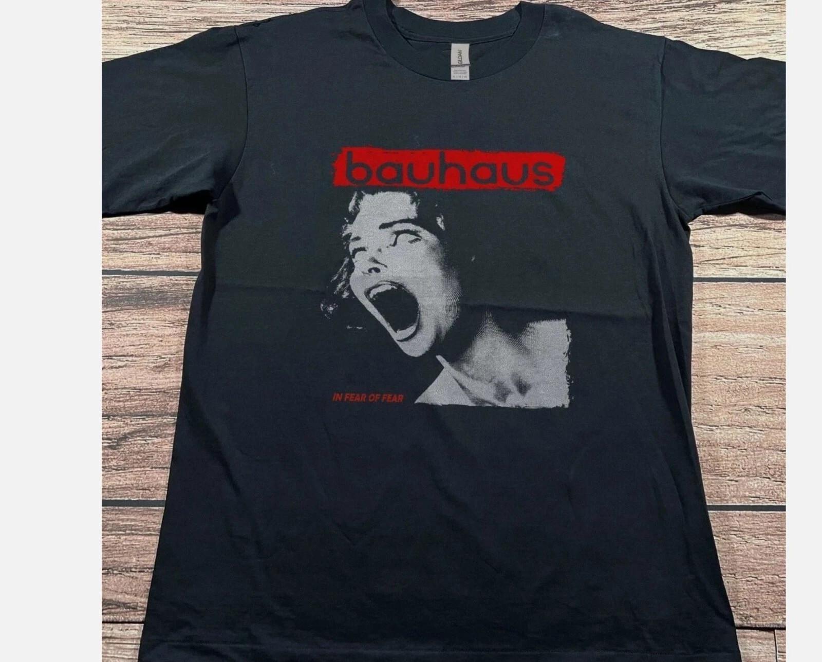 Bauhaus Band T shirt Bauhaus Band Retro Black Unisex Tshirt XXXL