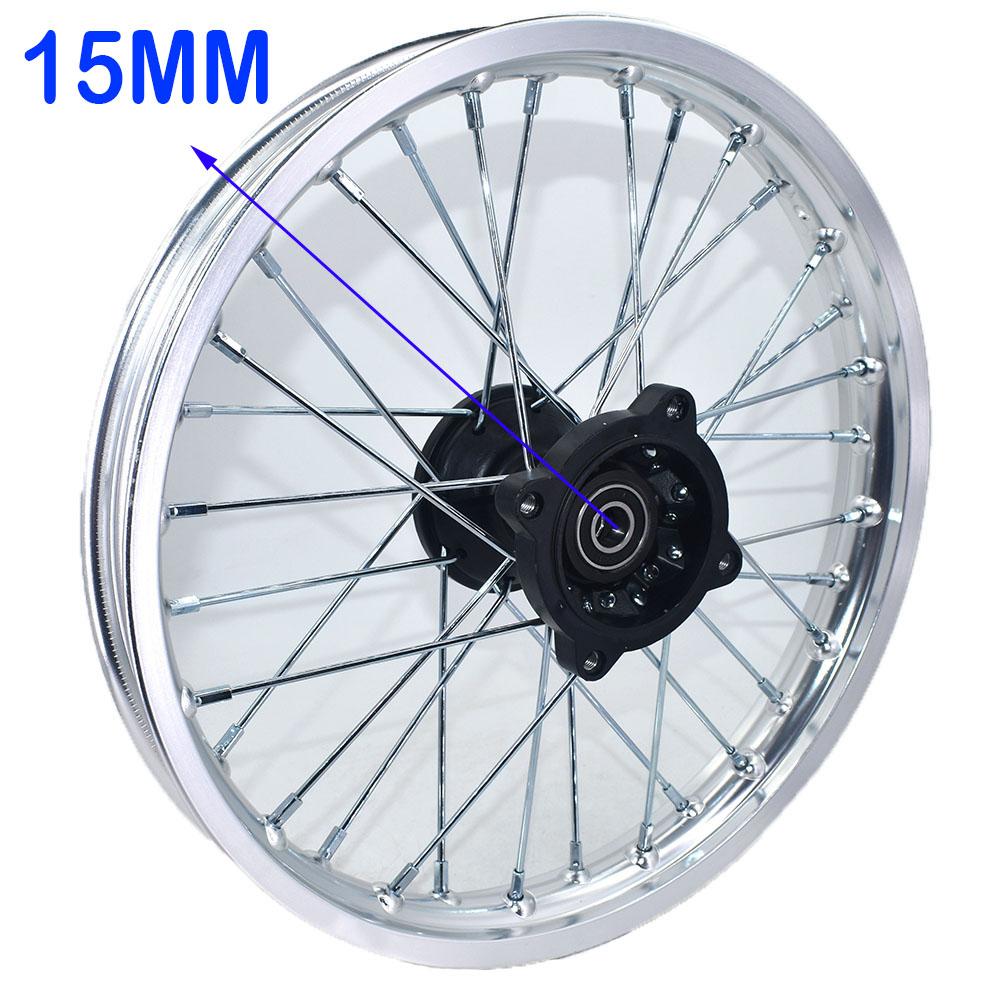 Dirt Bike Racing 1.40 - 14" 14Inch Alloy Front Wheel Rim with 32 Holes Fit 60/100-14 Tyre For KAYO BSE Apollo Dirt Bike