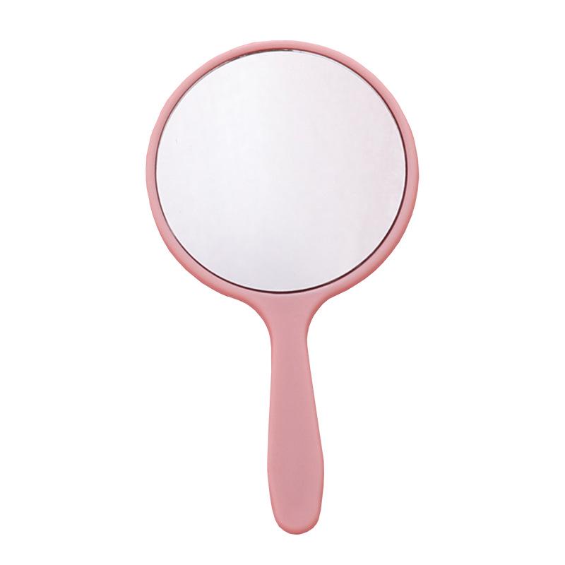 Customizable Cute Mini Handheld Round Makeup Mirror