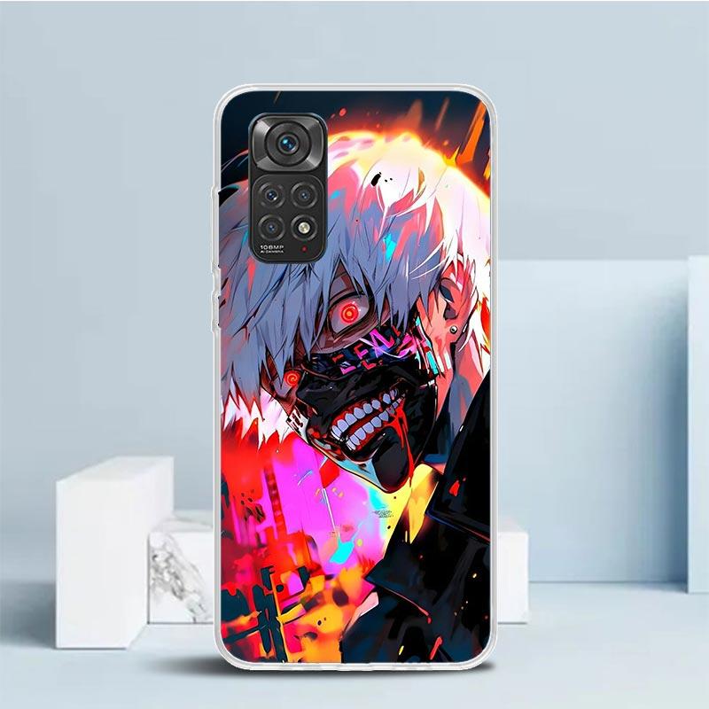 G-Ghoul Tokyo Kaneki Ken Soft Cover for Xiaomi Redmi Note 15 14 13 12 Pro Plus Phone Case 14S 11S 11T 11E 10S 10 4G Pattern Shel