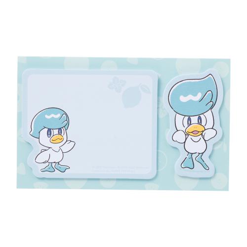 [Pokemon] Pokemon Center Shaped Sticky Note Set Quaxly