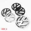 För VOLKSWAGEN VW 1 st Bil Original Ersättning Framgrillmärke Bagagelucka Baklucka Emblem Logotyp Dekor Tillbehör För VW MK6 GOLF 6 2
