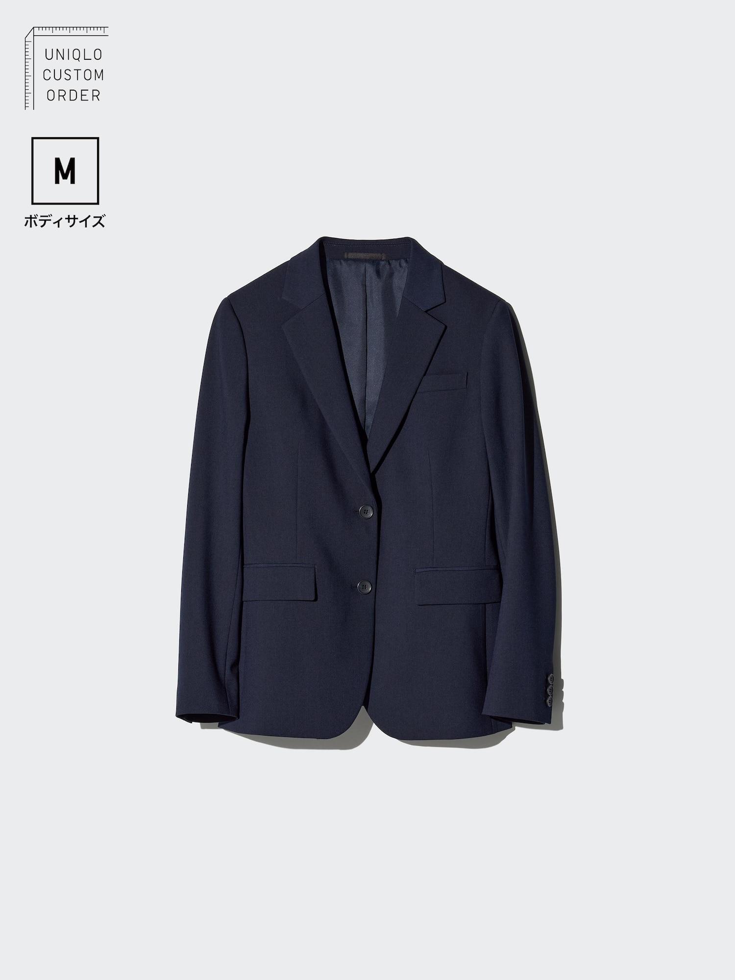 

Uniqlo Эластичный приталенный пиджак M 69 NAVY/64