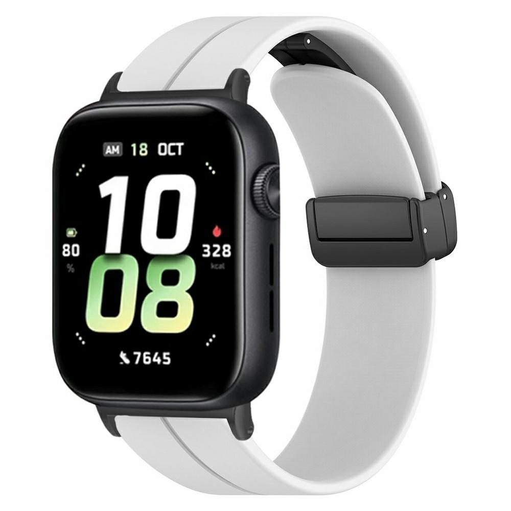 

For Honor Watch 5 Bands Silicone Watch Strap with Magnetic Folding Clasp Army Green