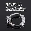 Spiral Based Ring Size Adjuster Transparent Ring Fixed Reducer Anti Lost Tightener Finger Ring Size Resizer Jewelry Guard