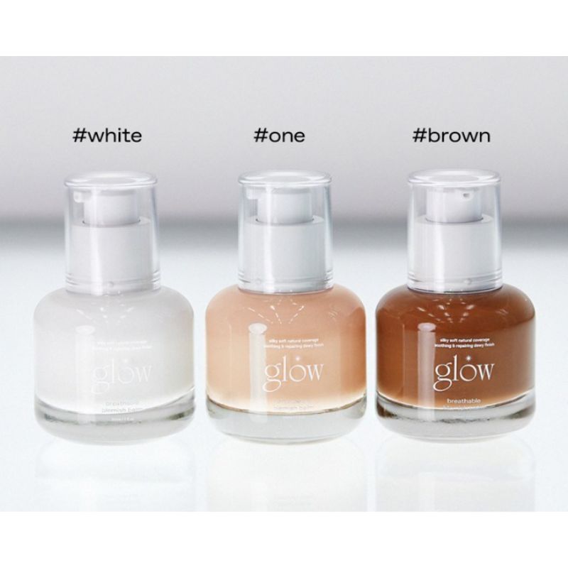 glow Breathable BB Cream One Natural Coverage Moisturizing BB Cream Lightweight Base Makeup 30 Ml