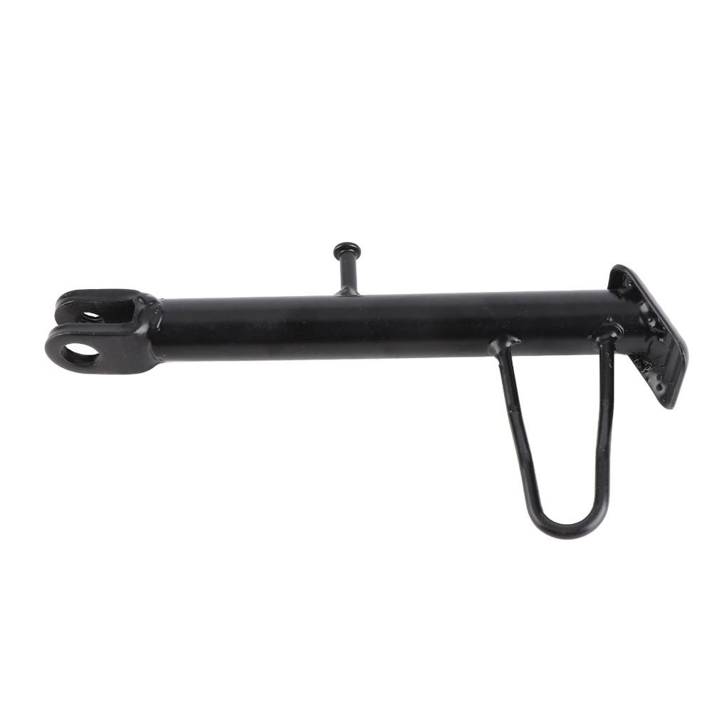 Durable Iron Motorcycle Kickstand with Spring Hardware 18/20cm Parking Foot Support Black Nonslip Kickstand Foot Dirt Bike Stand