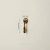 French-style vintage alloy handle for wardrobe doors, cabinets, drawers, shoe cabinets, and furniture in American antique bronze