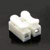 50Pcs No Solding Quick 1P 2P Cable Wire Connector No Screw Terminal Block Spring Clamp
