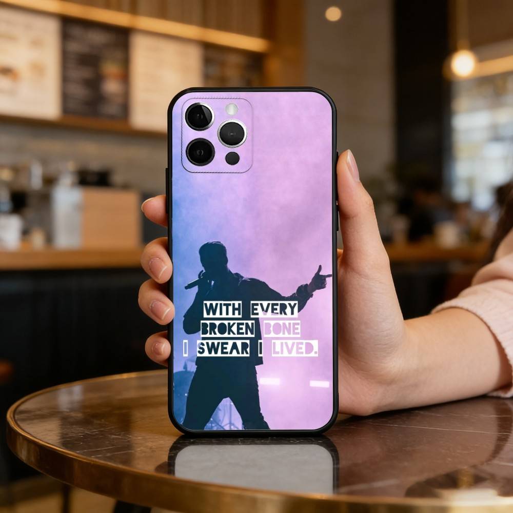 Pop Rock Band Onerepublic Soft Silicone Black Cover,Phone Case For iPhone 17,16,15,14,13,12,11 Plus,Pro Max,XS