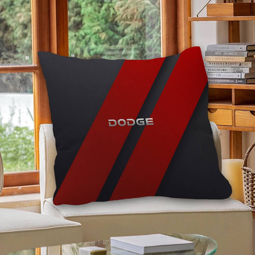 D-Dodges Auto Brand Pillowcase toon Gift Cushion Cover Bedroom Home Sofa Chair Seat Decor pillow case
