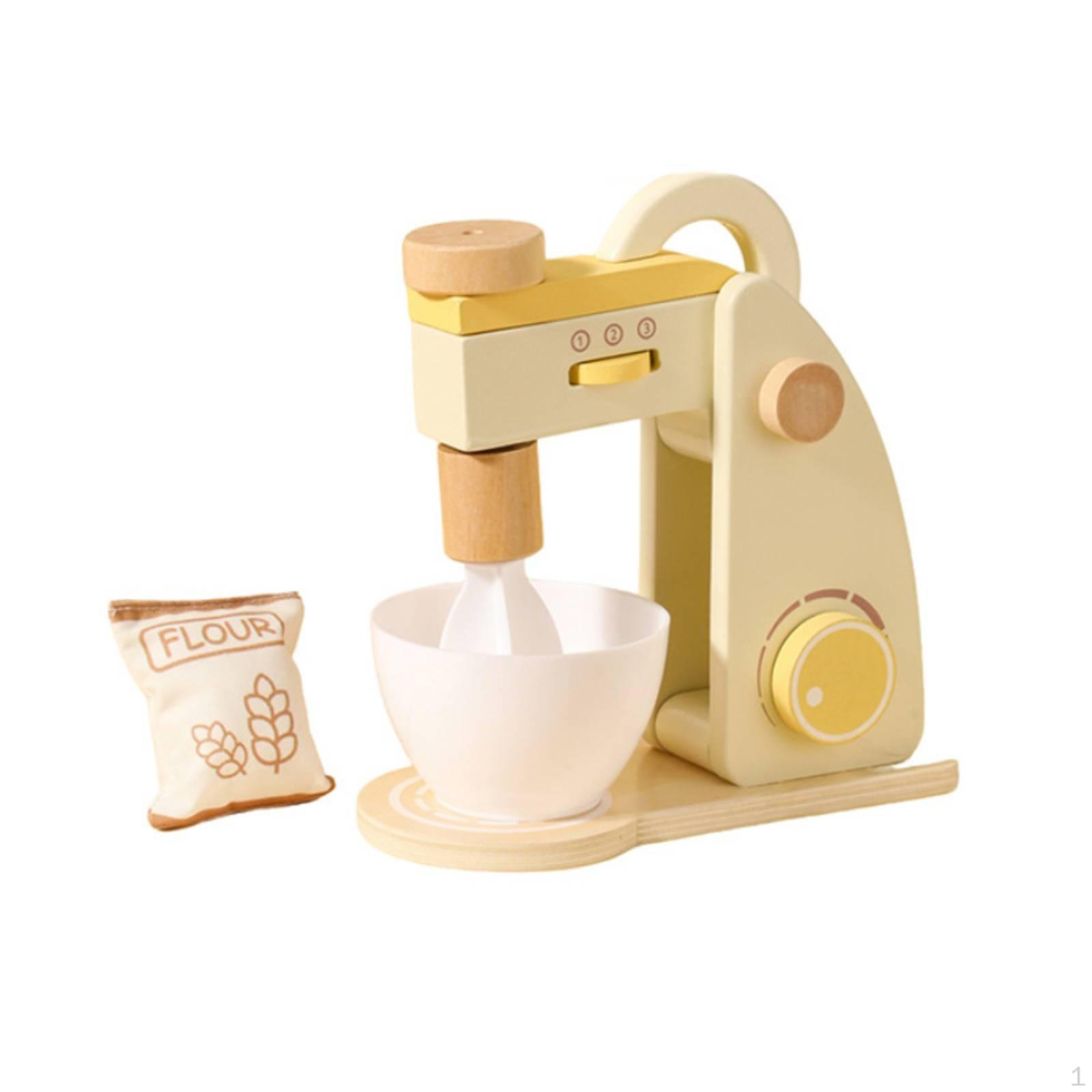 Tabletop Culinary Play Set Pretend Wooden Kitchen Playset Compact Cooking with Utensils for
