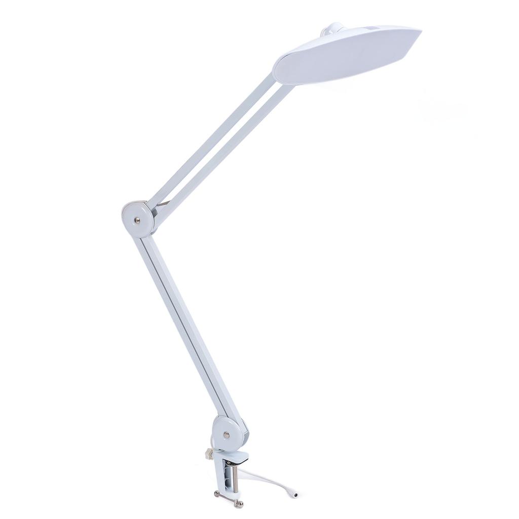 LED Task Lamp with Clamp 24W Super Bright 117 Pcs SMD LED 4 Level Brightness Dimmable Eye Caring Des