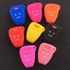 4 Buttons Silicone Flip Remote Key Case Shell For Dodge for Jeep Commander Grand Cherokee Chrysler Aspen 300 Fob Key