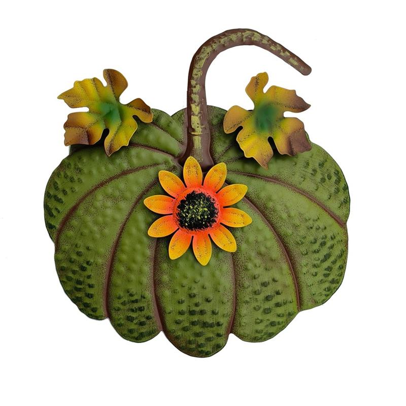Good-Metal Pumpkin Garden Stake Fall Decor Decorative Rustic Pumpkin Yard Stake Sign Yard Decor Outdoor Thanksgiving
