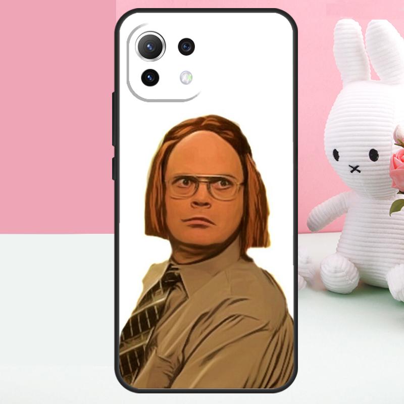 Dwight the office Jim Makes Case For Xiaomi 14 15 Ultra 15T 13T 14T 17 Pro Max POCO F8 Ultra X7 X5 X6 Pro F5 F6 F7 Funda