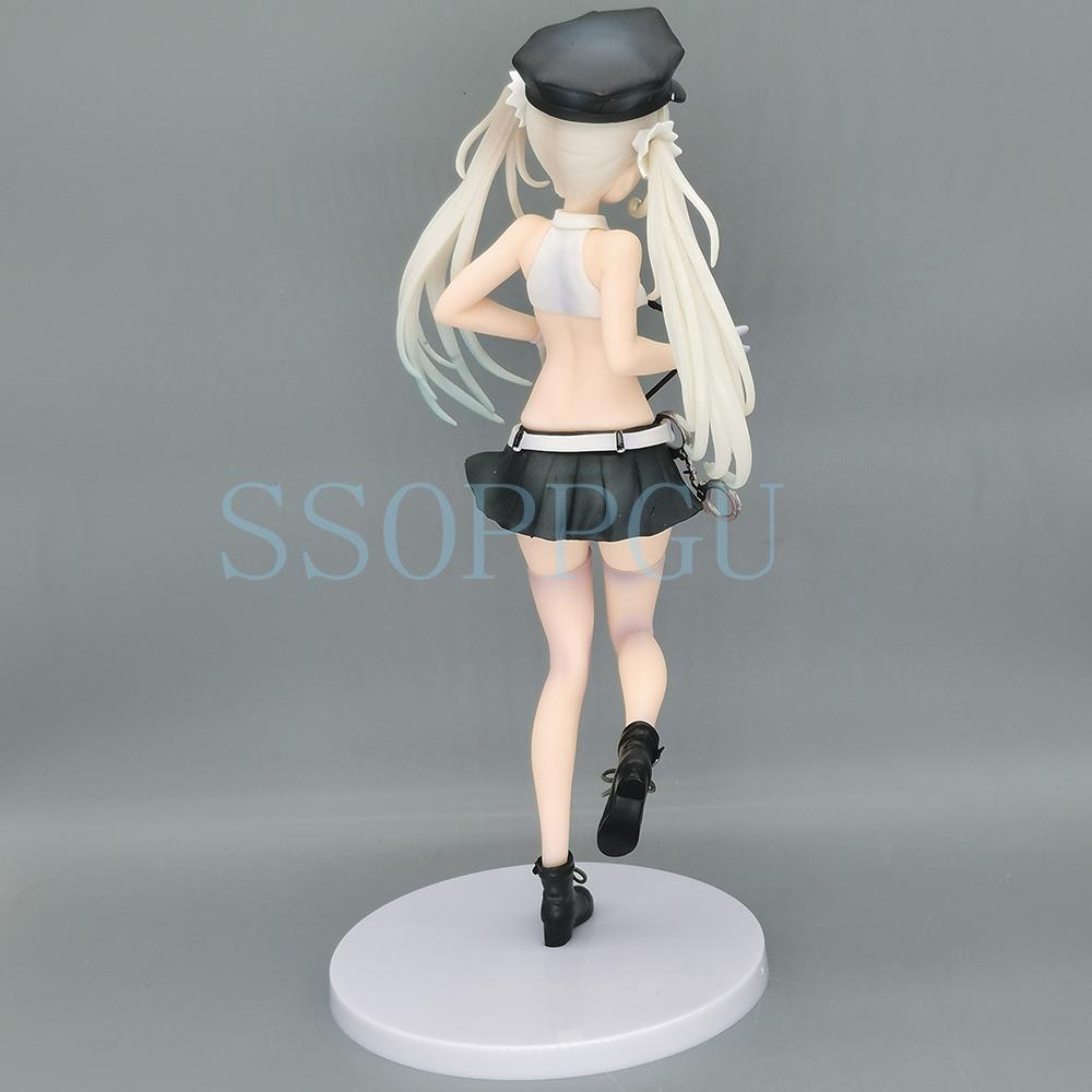 23cm UnionCreative Design Figure Angel Cop Police Elle Anime Girl Action Toy Statue Collection Model Doll COCO PVC Rurudo Poseable Articulated Scale