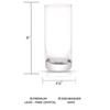 Lead-Free Crystal Drinking Glasses Mixed Drink Cocktail Glass Set, Water Glasses, Mojito Glass Cups,Bar Glassware, Mixed Drink