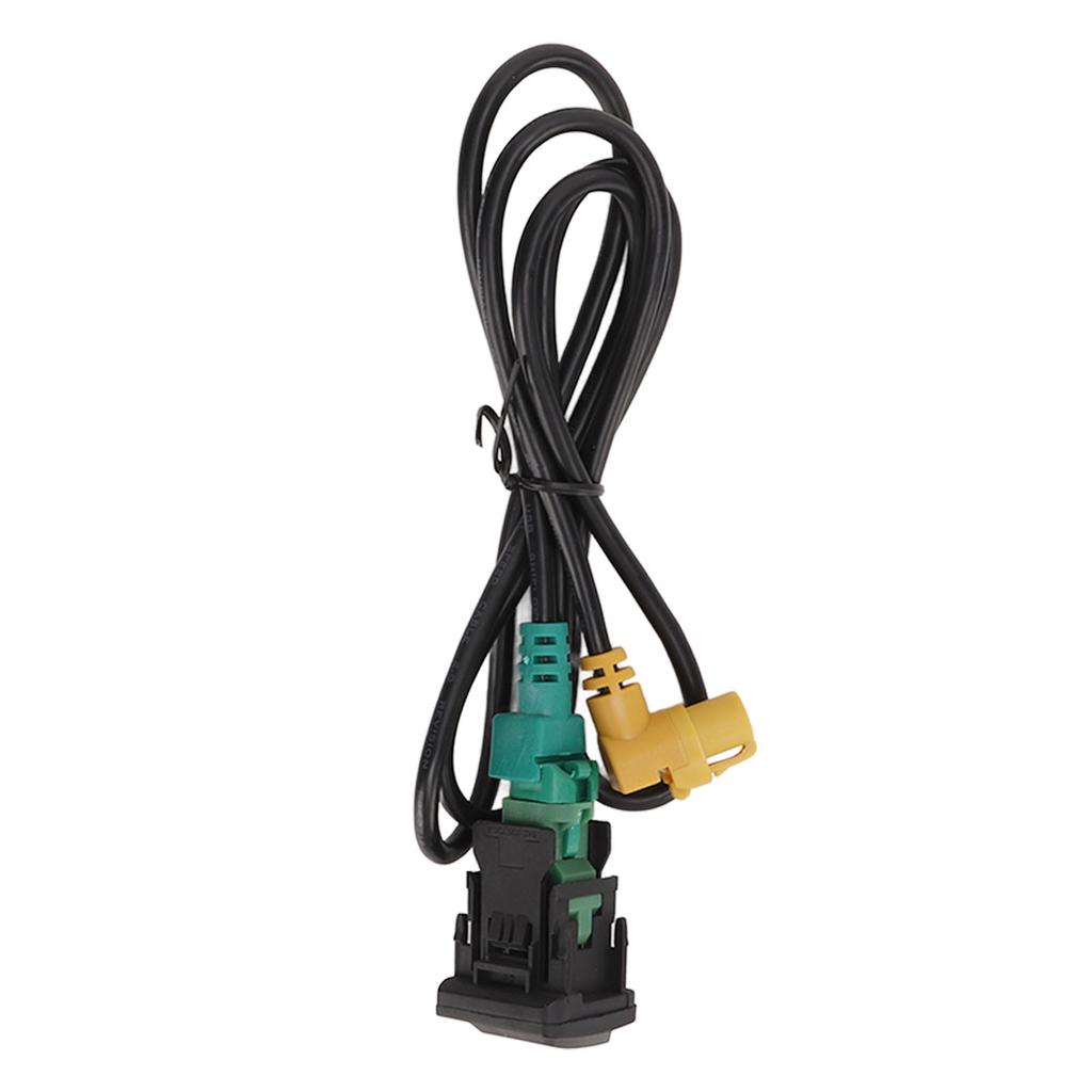 Car USB AUX Switch Cable Adapter Black Wearproof Replacement for MK5 MK6 RCD510 RNS315 RCD300+