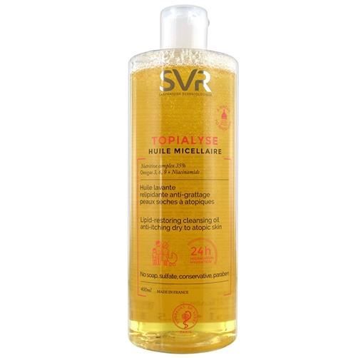 SVR Topialyse Huile Micellaire Olio Detergente Micellare Liporestitutivo 400 Ml