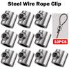 Adjustable Wire Rope Clamp Copper Hanging Clip Hardware Accessories Stainless Steel Cable Clamp