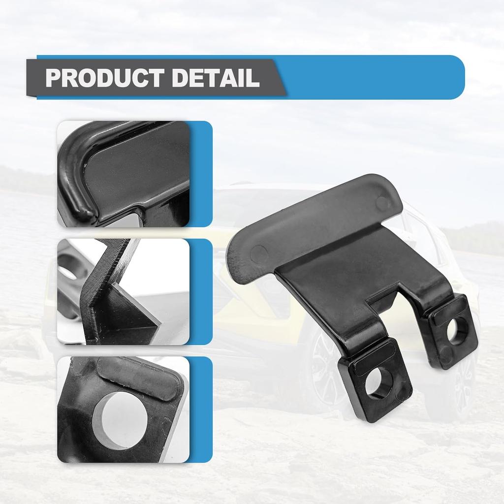 2PCS Center Console Armrest Lid Latch Compatible with GMC Envoy For Chevy Trailblazer Saab Rainer Oldsmobile Bravada, Replacements For GM 88986007