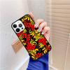 Khokhloma Russian Pattern Flower Cover For iPhone 17 Air 15 16 14 13 12 Pro Max 11 Pro Max Plus Phone Case Coque