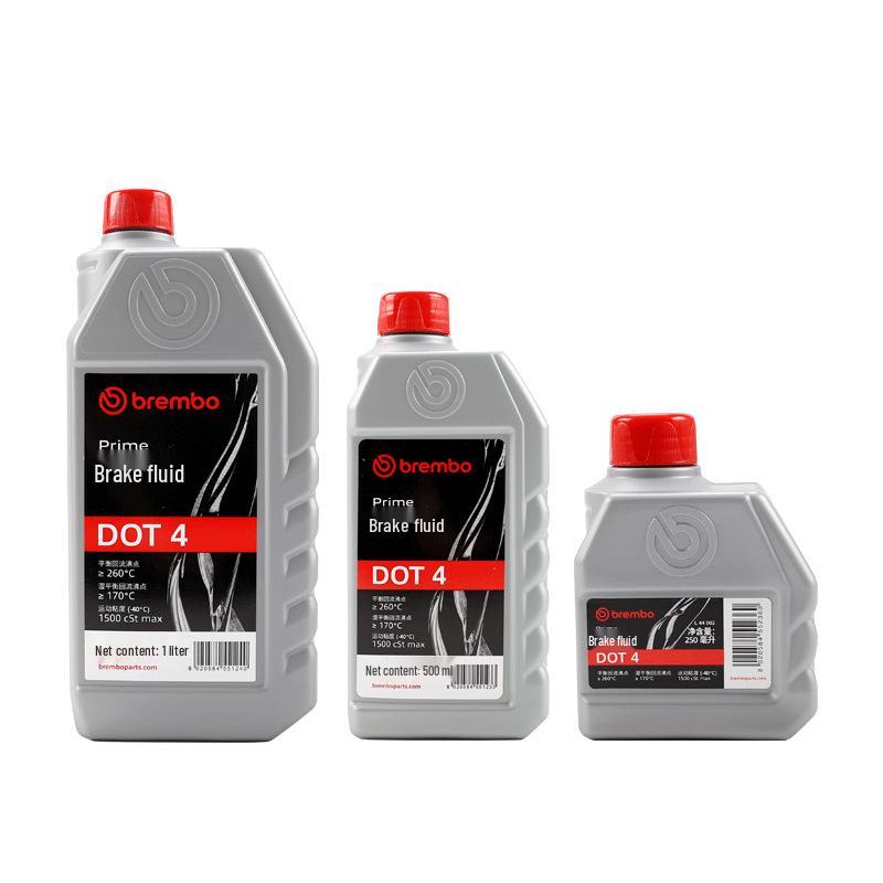 Brembo DOT4 Universal Brake Fluid for Motorcycles, Electric Vehicles, and Cars