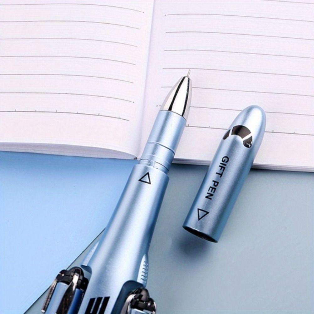 Funny Helicopter Pen Aircraft Ballpoint Pen Vintage Signature Pen Stationery