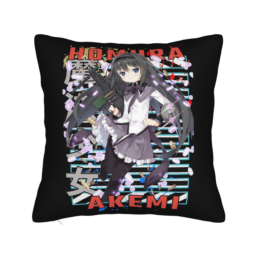 Puella Magi Madoka Magica Anime Pillowcase Double-sided Printing Cushion Cover Decoration Throw Pillow Case Cover