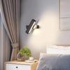 LED Indoor Wall Lamps Rotation Adjustable Bedside Lamp Modern Living Room Stair Wall Sconce Nordic Indoor Aisle Sconce Luminaire