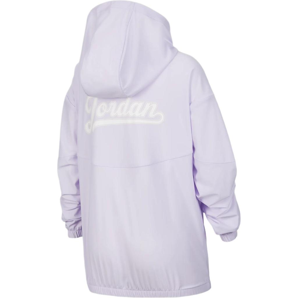 Jordan Simple Comfortable Hooded Jacket Kids Jackets Frost-Purple HM4593-574