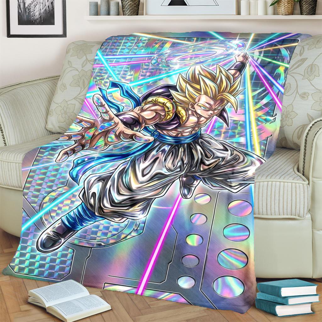 Warm Cozy Dragon Ball! Print Blanket Flannel for Bedrooms, Sofas, Beds, Chairs, Picnics, Travel