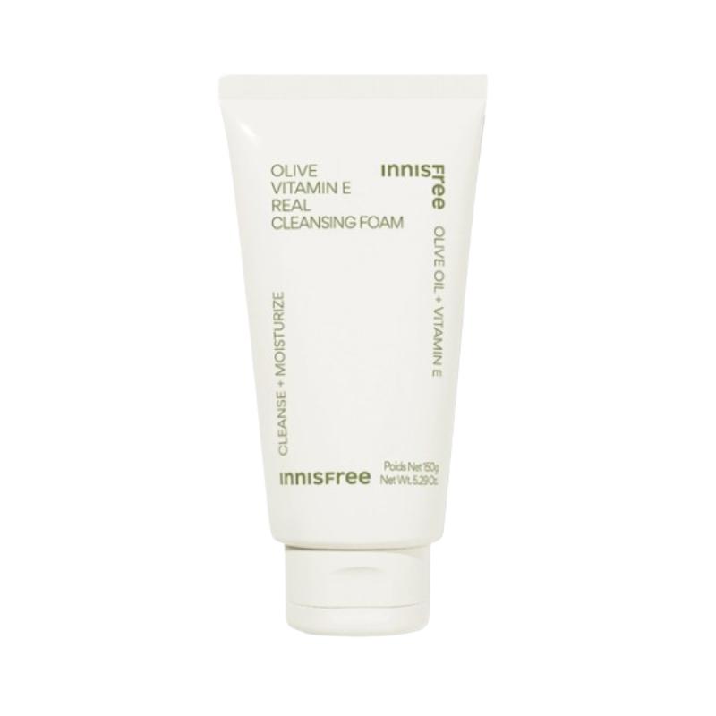 

Innisfree Пенка для умывания с витамином Е и оливковым маслом 150 г | Питательное и увлажняющее средство для умывания 150g