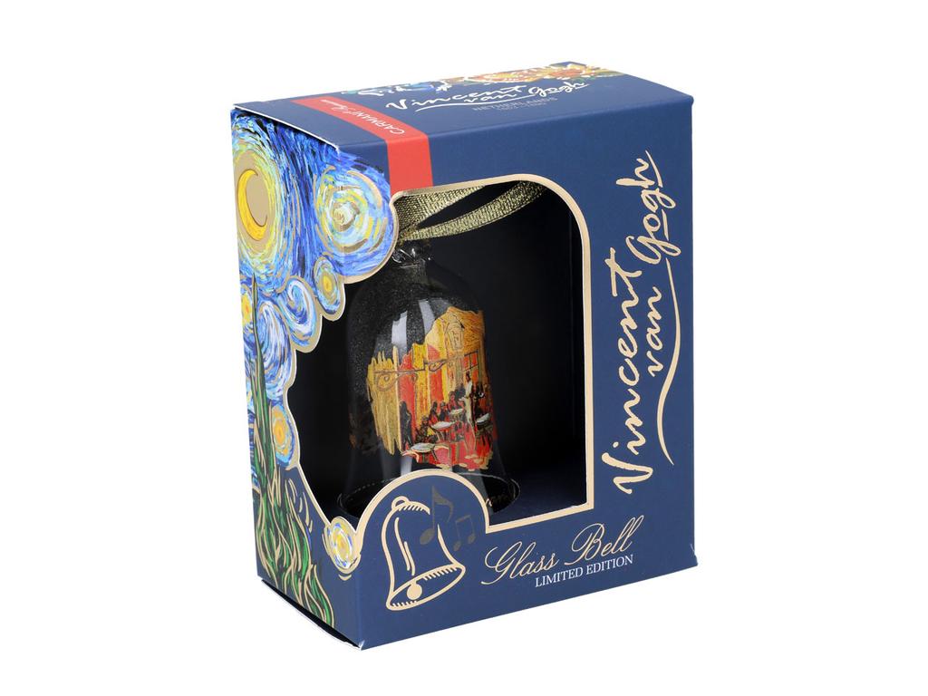 Decorative Porcelain Bell Van Gogh Terrace At Night For a Gift 1