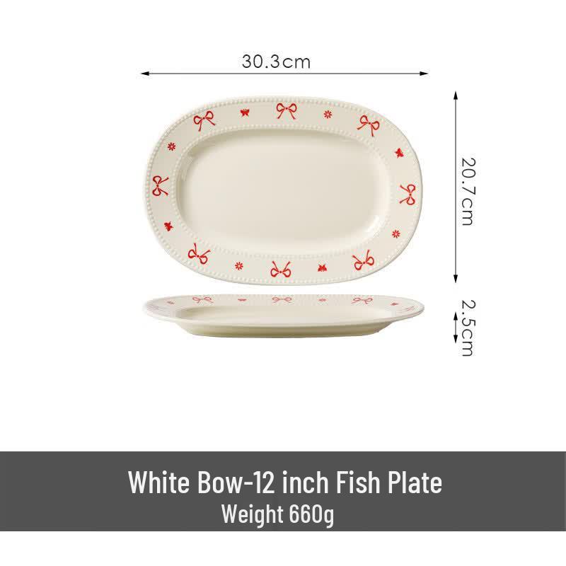 Elegant Ceramic Bowknot Small Bowl