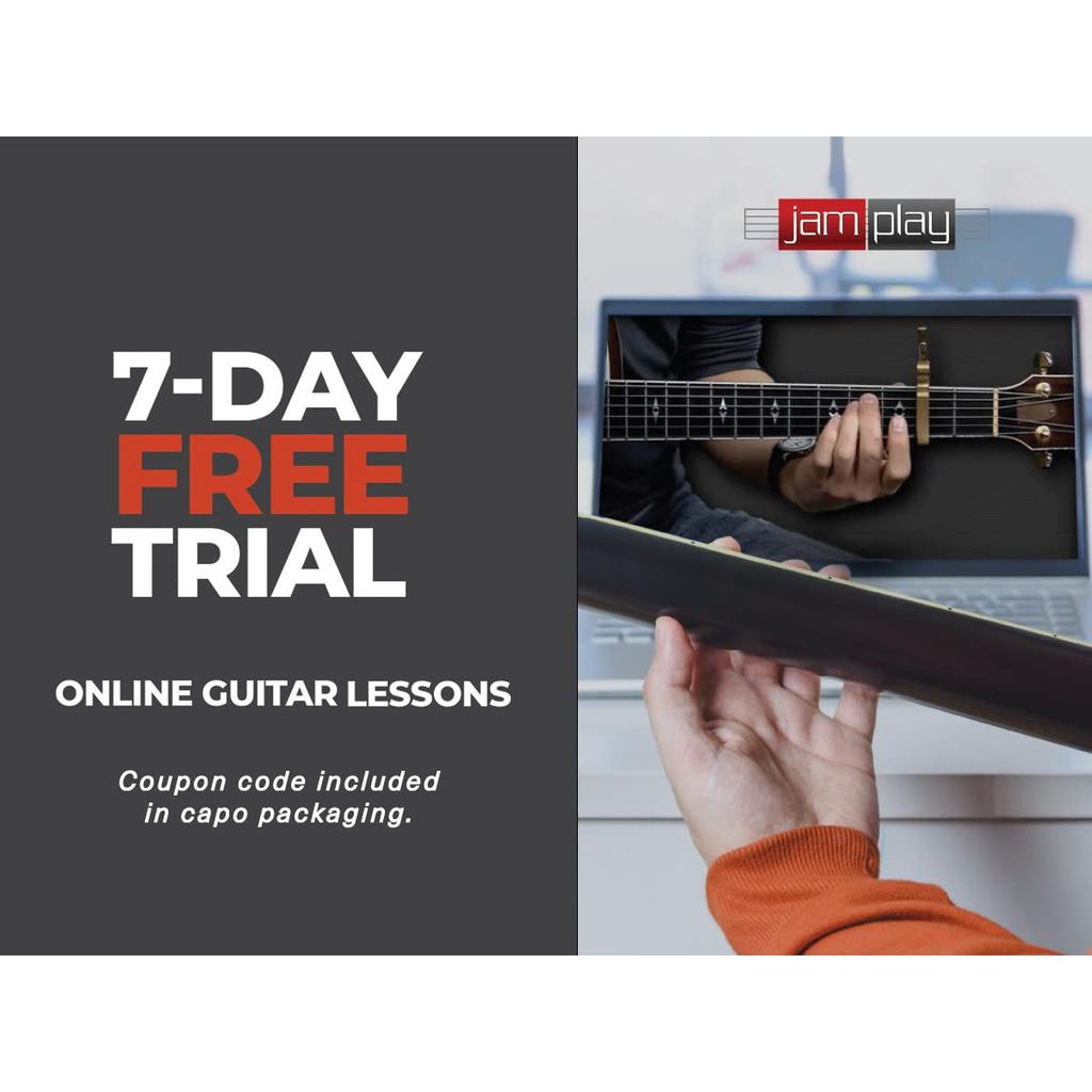 Kyser Quick Change Capo Tast for Electric KGEB Guitar, Black,