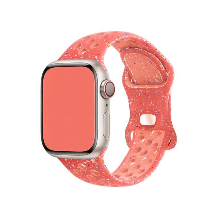Silicone Strap for Apple Watch Band Ultra2 49mm Series 9 8 7 41mm 45 Mm 38mm 42mm Sport Bracelet iWatch 7 6 SE 5 4 3 44mm 40mm