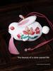 Handmade Embroidery DIY Kit Mid-Autumn Festival Sachet Lotus Rabbit Pomegranate Rabbit Dragon Boat Festival Zodiac Year Gift Pendant