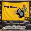Pumuckl Personalized Tapestry Support Custom Name, Wall Art Home Decoration