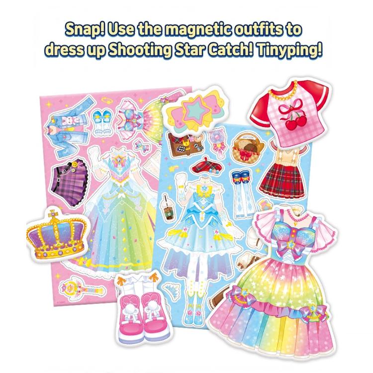 Hergestellt in Korea - Sternschnuppen-Fang! Teenieping Magnetisches Anzieh-Spielset (3 Optionen)