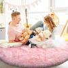 Carpet Round Carpet Rug Carpet Washable Rug Carpet Hot Carpet Antibacterial Odor Resistant Flan that is gentle to the touch Foldable type that can be