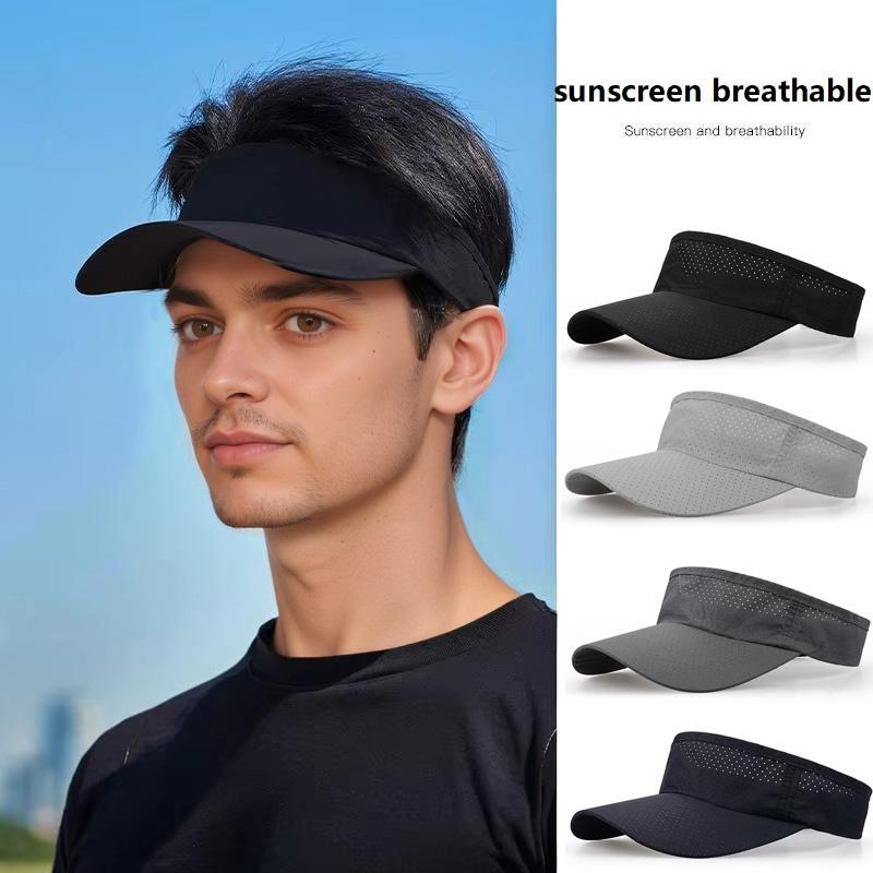 Flat Visor Summer Truckers Cap Breathable Baseball Cap Sun Hats Long Trucker Cap Jockey Visor Womens Men's Hats