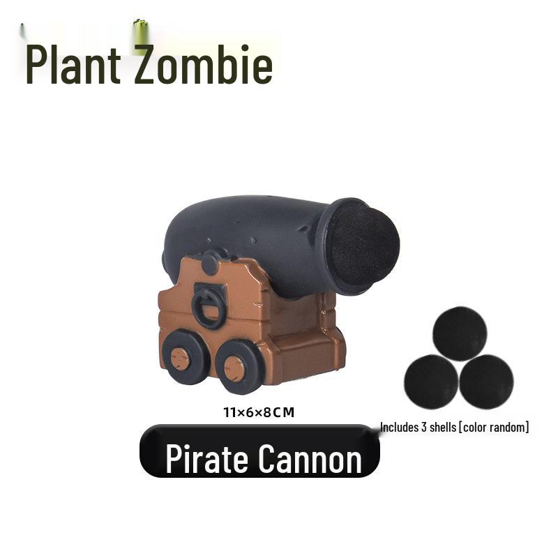 Plants vs. Zombies Toy Set: Machine Bug, Football Gun, Pea Pod, Carnivorous Plant Models
