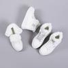Fleece Thickened Little White Shoes Women's New Winter Casual Thick-soled Non-slip Student Board Shoes High-top Warm Cotton Shoes