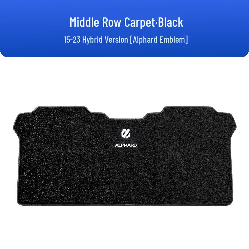Compatible Floor Mats for Alphard 20 & Vellfire 30 Series Middle Row Carpet Modification